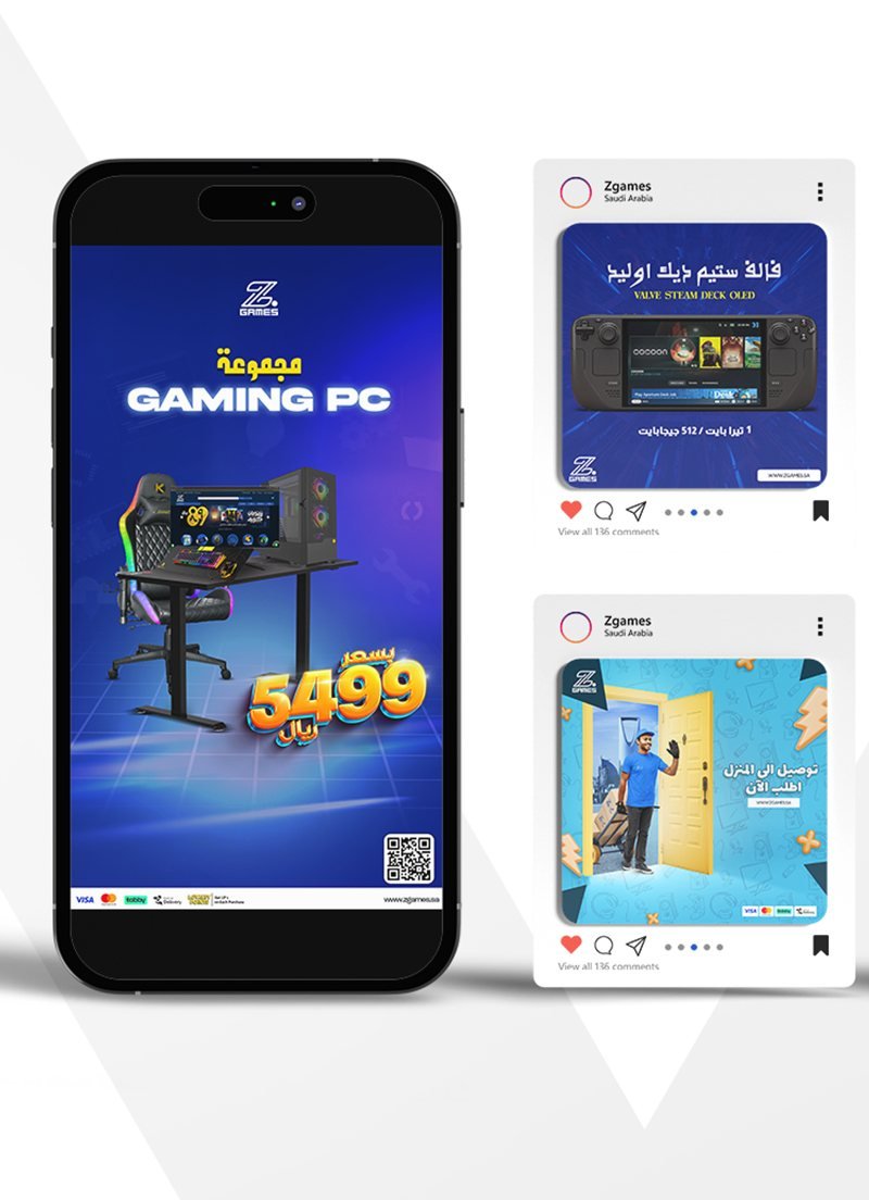 Zgames social media campaign design